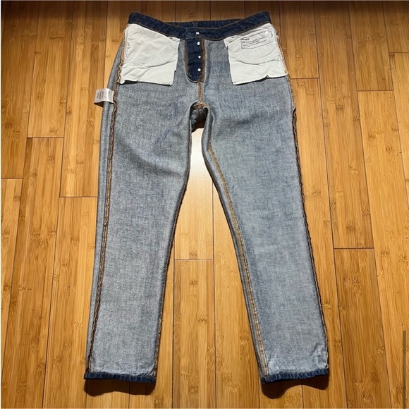 Sezane Straight Leg Jeans Size 28 - Picture 12 of 15